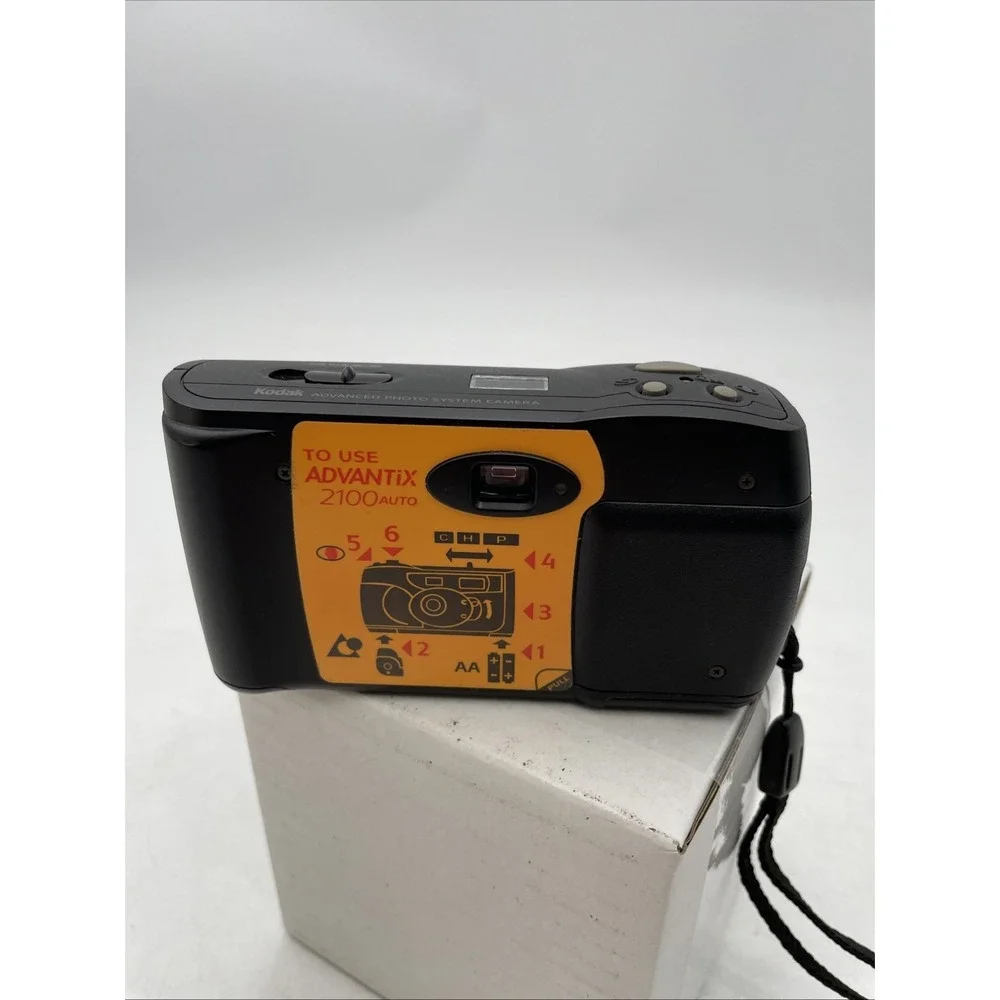 KODAK Advantix 2100 Point & Shoot 25mm Cartfidge Film Camera+Battery+Manual+Case